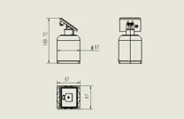 Integrirani merilnik nagiba JMQJ-7315RTU slika 6
