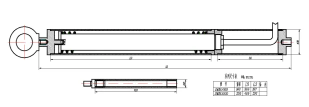 Pametni merilnik pomikov opažev/merilec pomikov iz jeklene žice JMDL-49XXAT slika 7